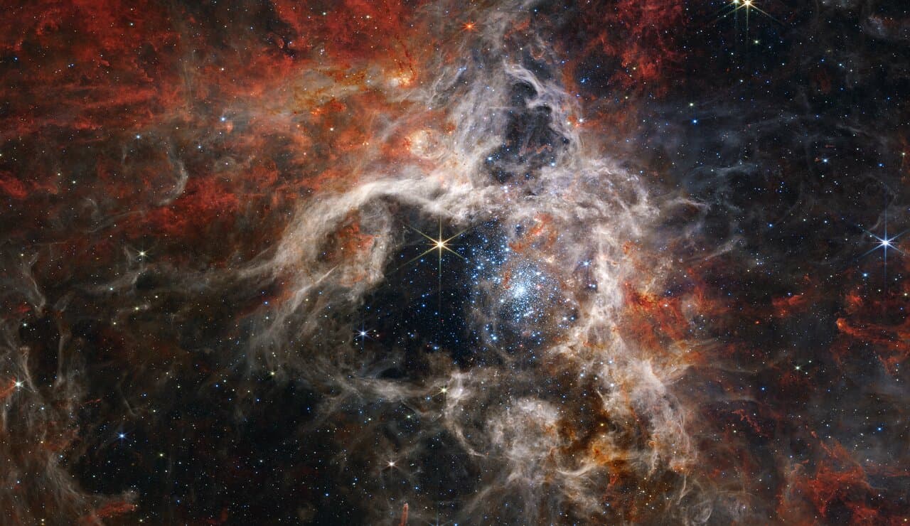 タランチュラ星雲 (Tarantula Nebula) の観測画像