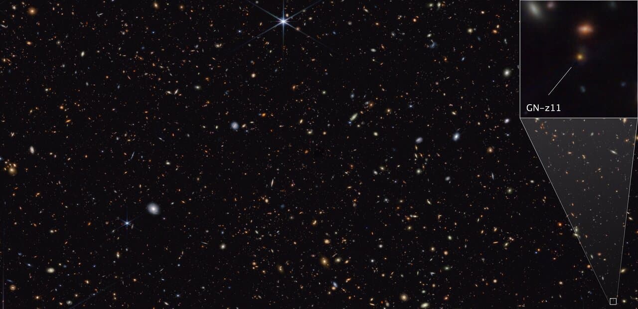 GN-z11 (GN-z11) の観測画像